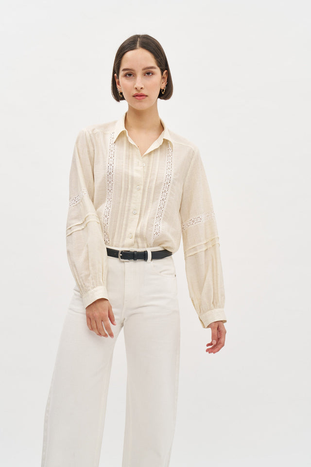 Lucy Blouse Beige