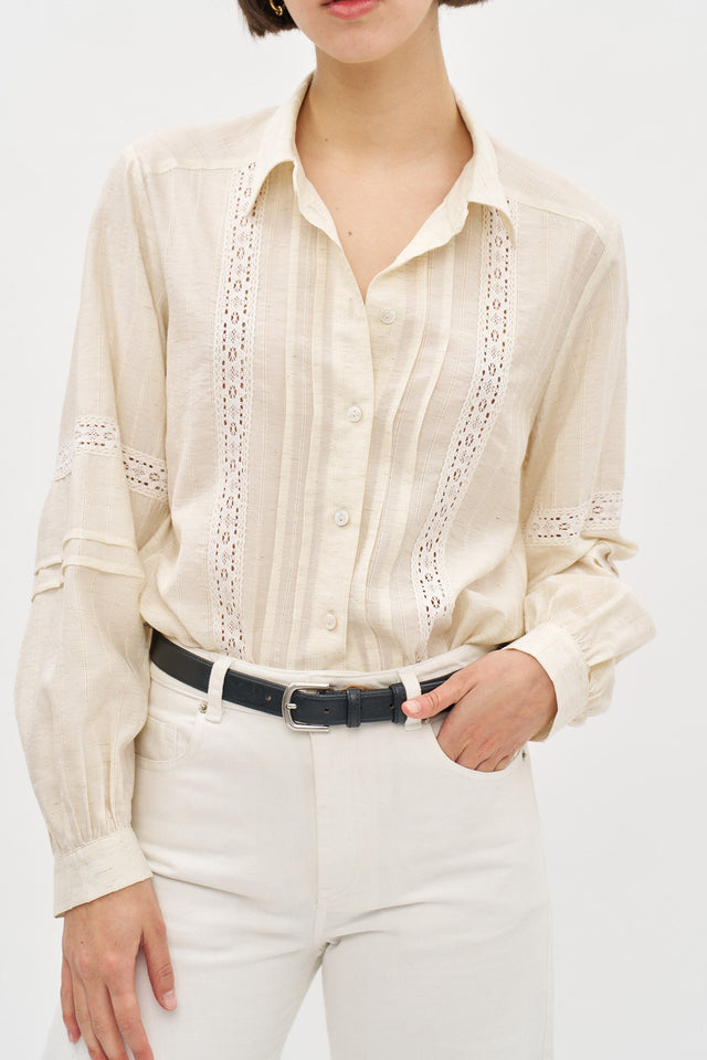 Lucy Blouse Beige
