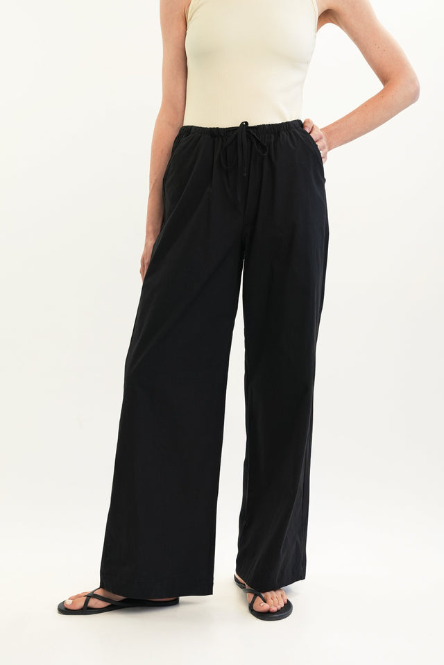 Uma Pants Cotton Black