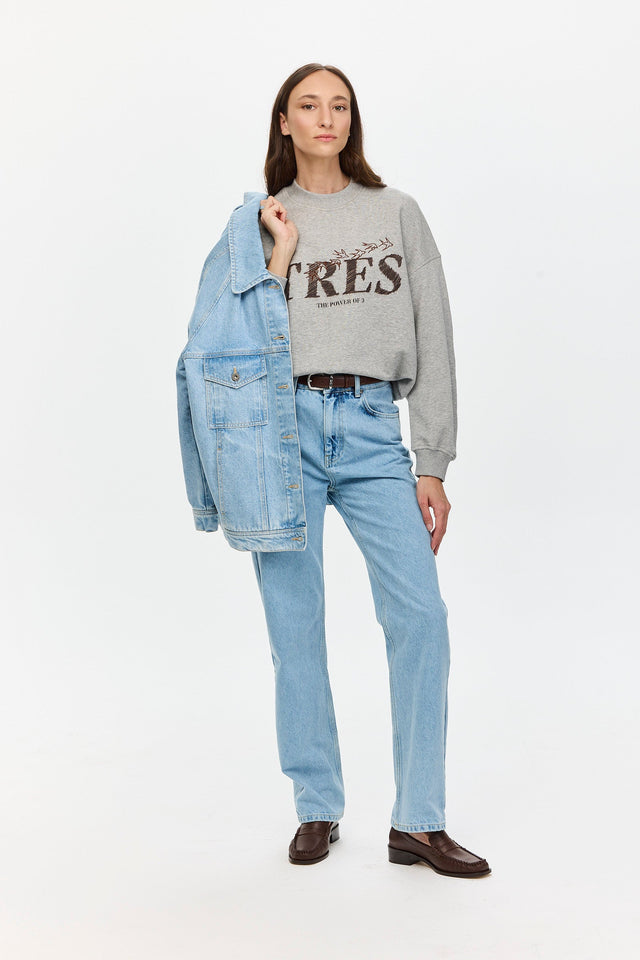 Classic Cut Denim Light Bluestone