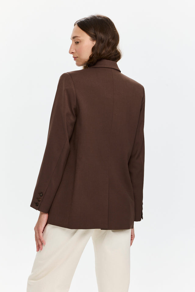 Elly Blazer Brown