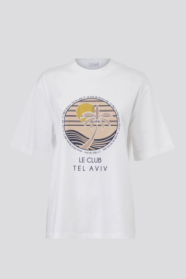 Le Club Oversized T White