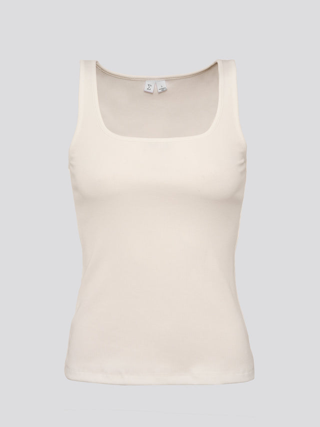 Chloe Tank Top White