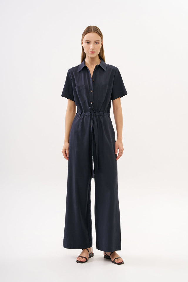 Ally Jumpsuit Dark Blue