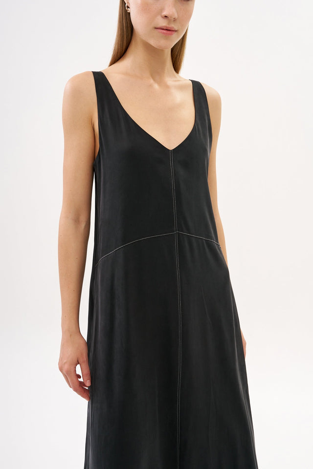 Kate Cupro Dress Black