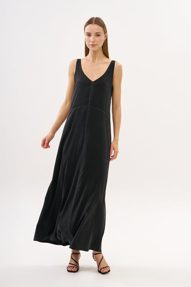 Kate Cupro Dress Black