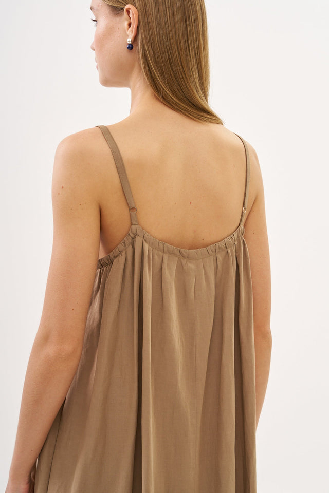 Audrey Dress Camel