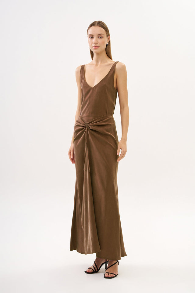 Nina Skirt Brown New