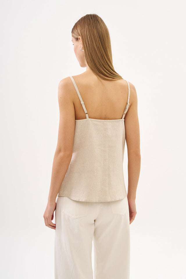 Camille Top Beige
