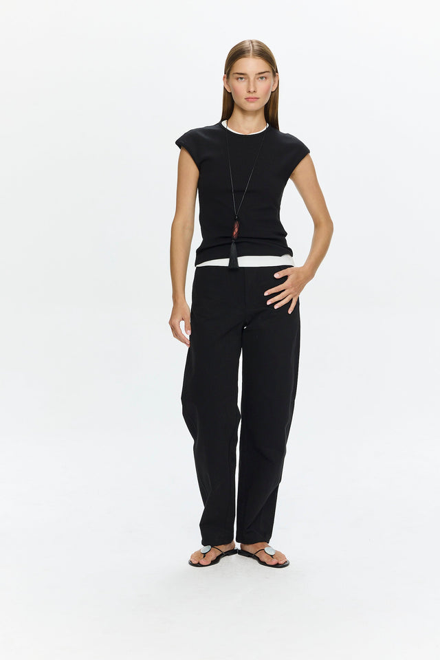Ruby Slim T Black