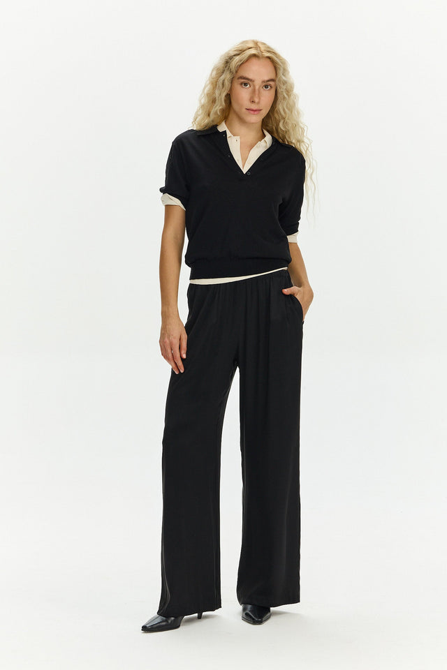 Short Sleeve Polo Black