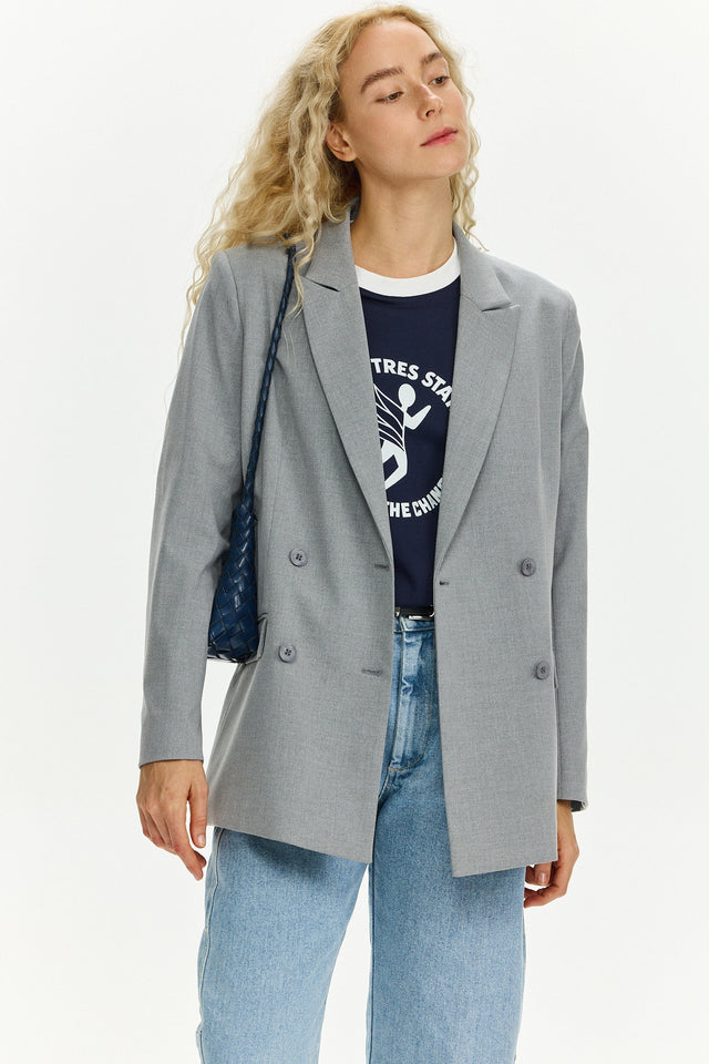 Elly Semi-Tailored Grey