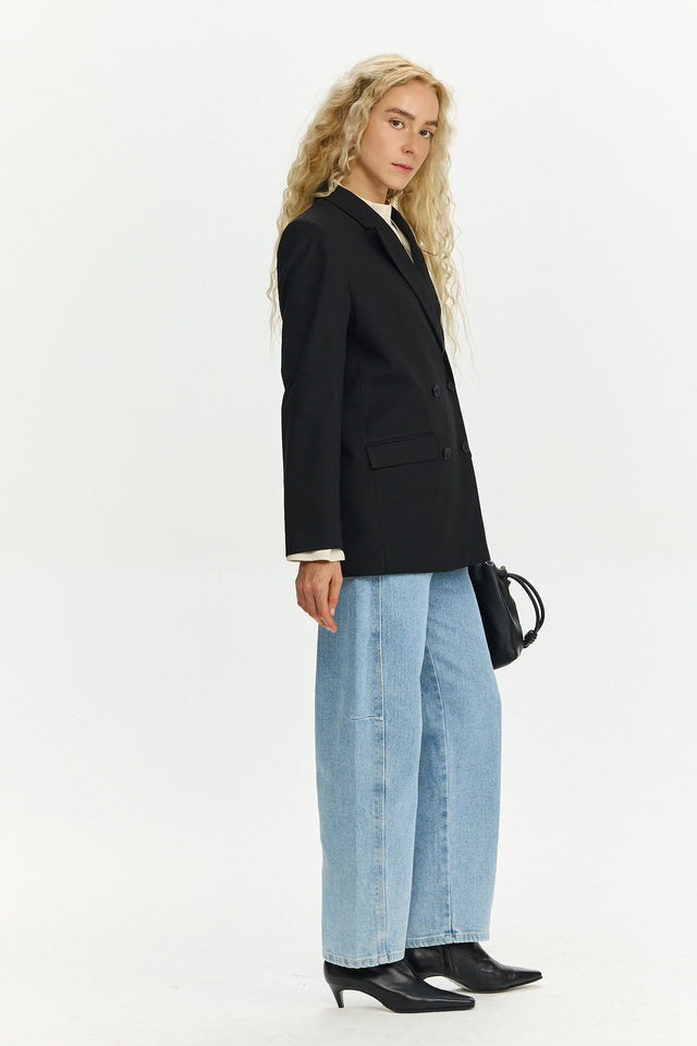 Elly Semi-Tailored Blazer Black