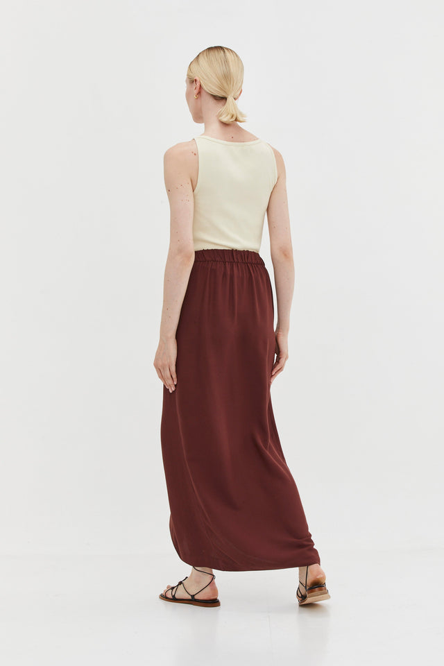 Jasmin Skirt Burgundy