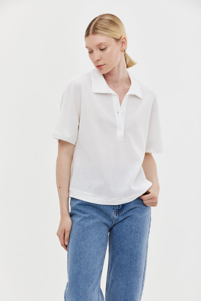 Holiday Blouse White