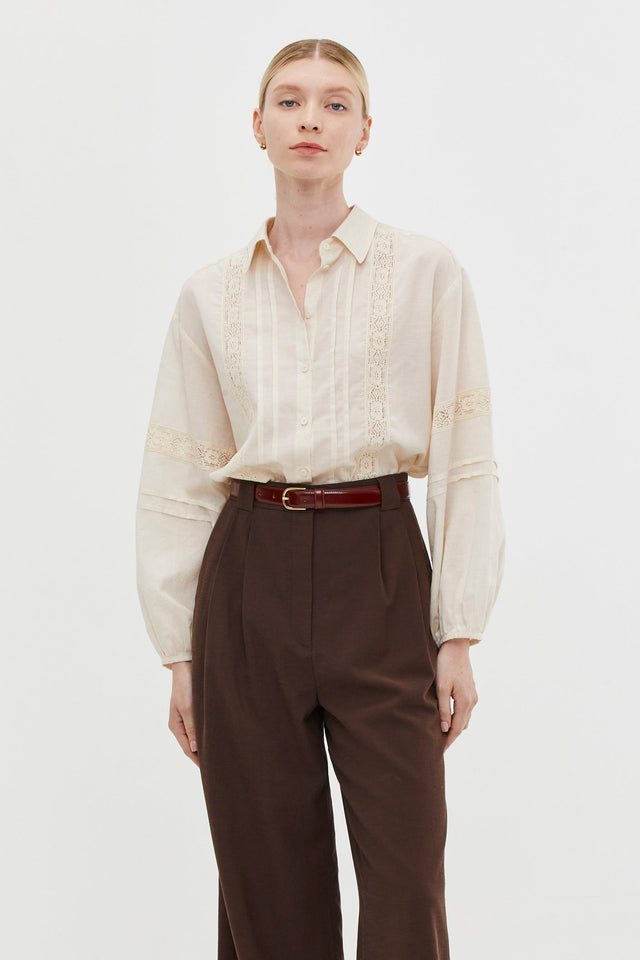 Lucy Blouse Beige