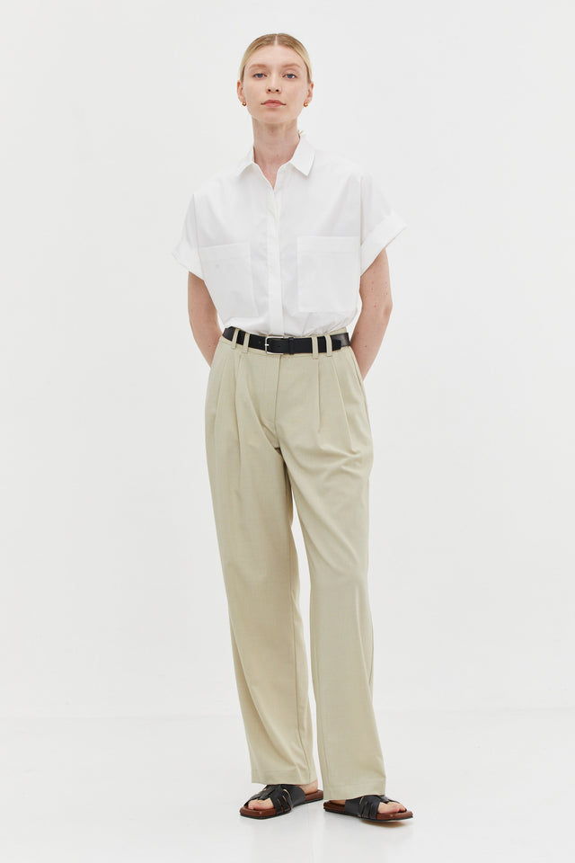 Noah Tailored Pants Beige