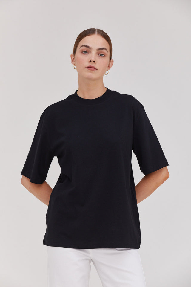 Oversized T Black