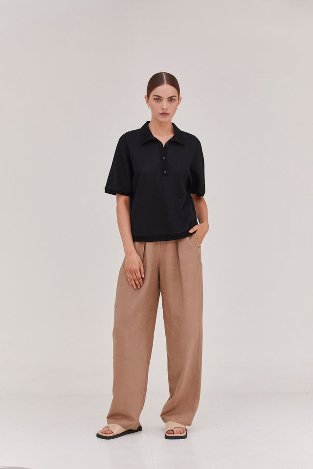 Holiday Blouse Black