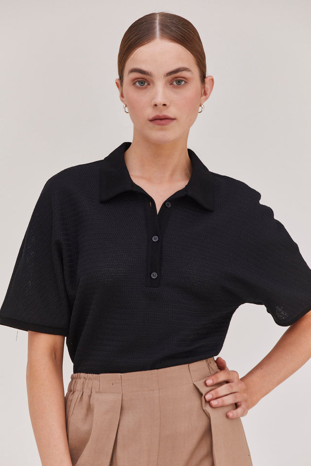 Holiday Blouse Black