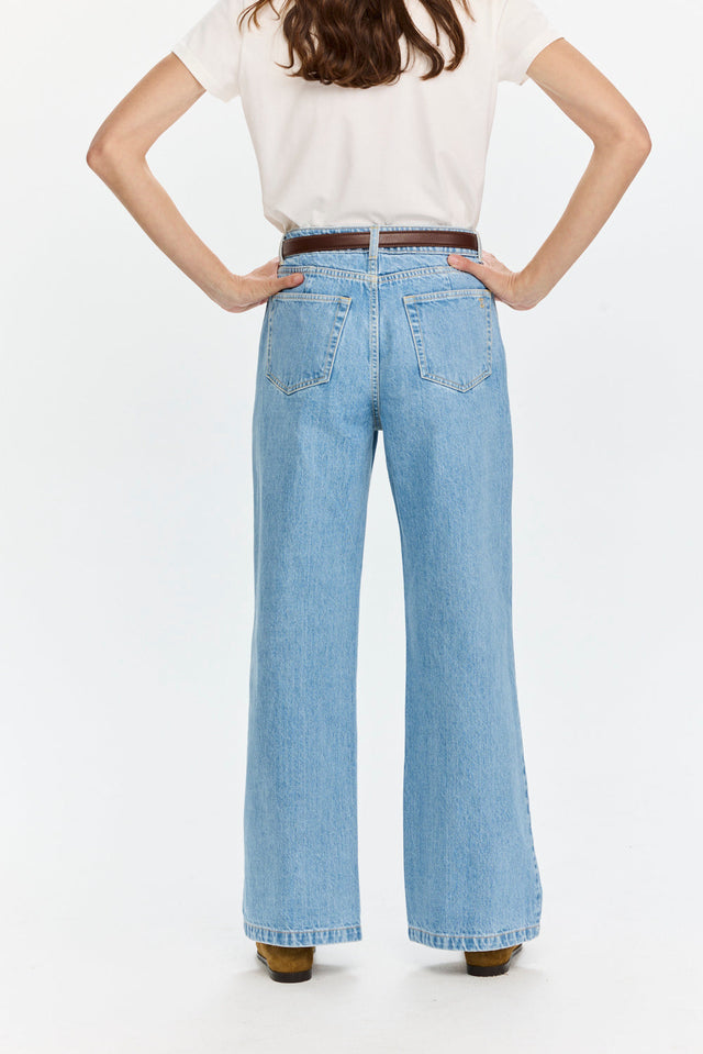 Wide Leg Denim Sky Blue