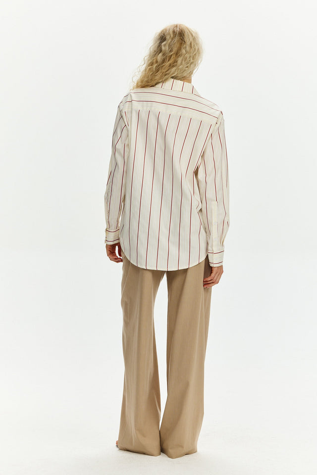 Sam Blouse Yellow Stripes