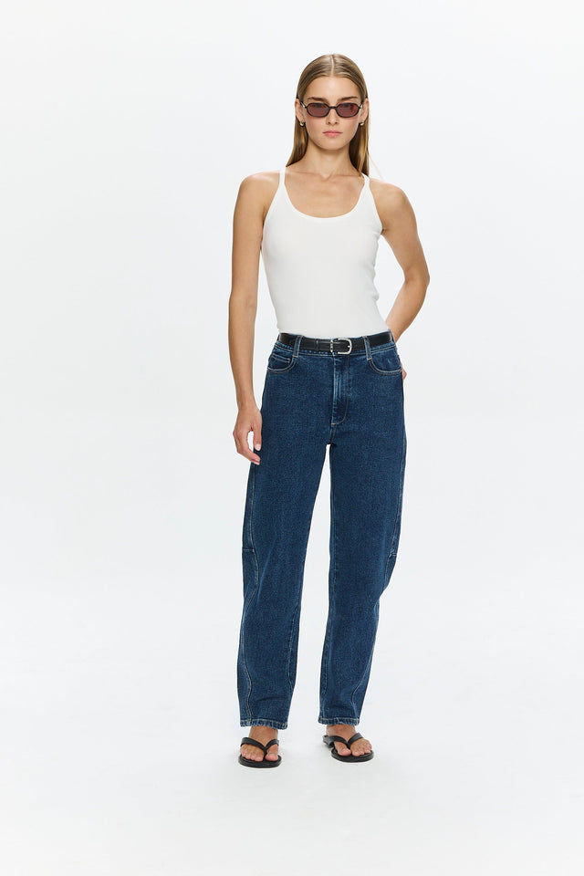 Barrel Leg Denim Indigo