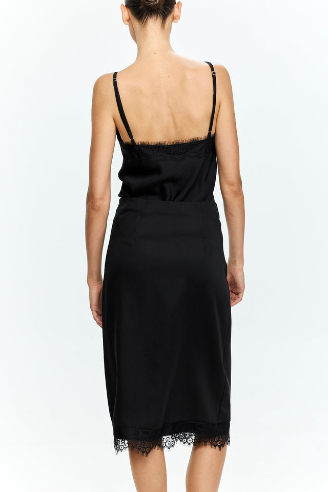 Celine Lace Top Black
