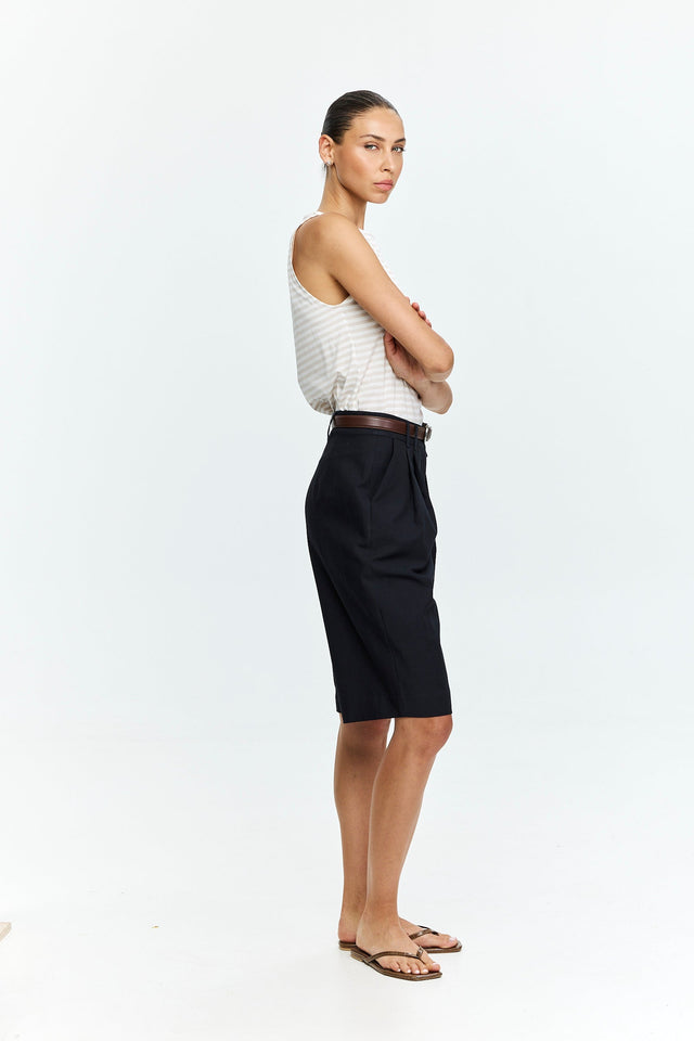 Noah Tencel Bermuda Blue