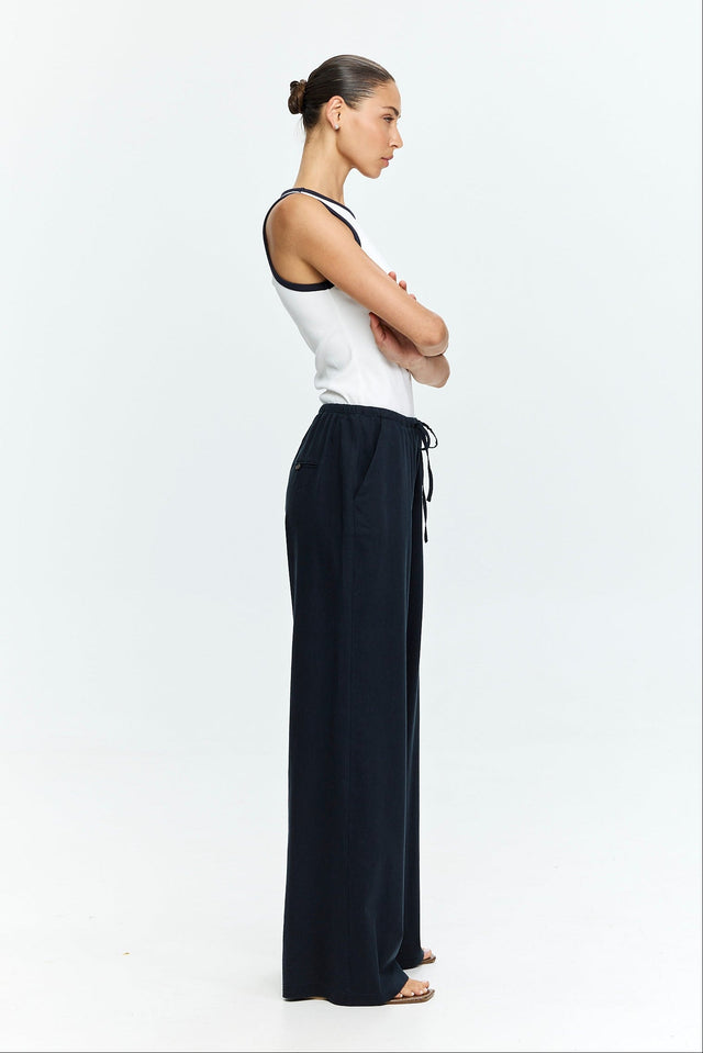 Uma Pants Cotton Blue