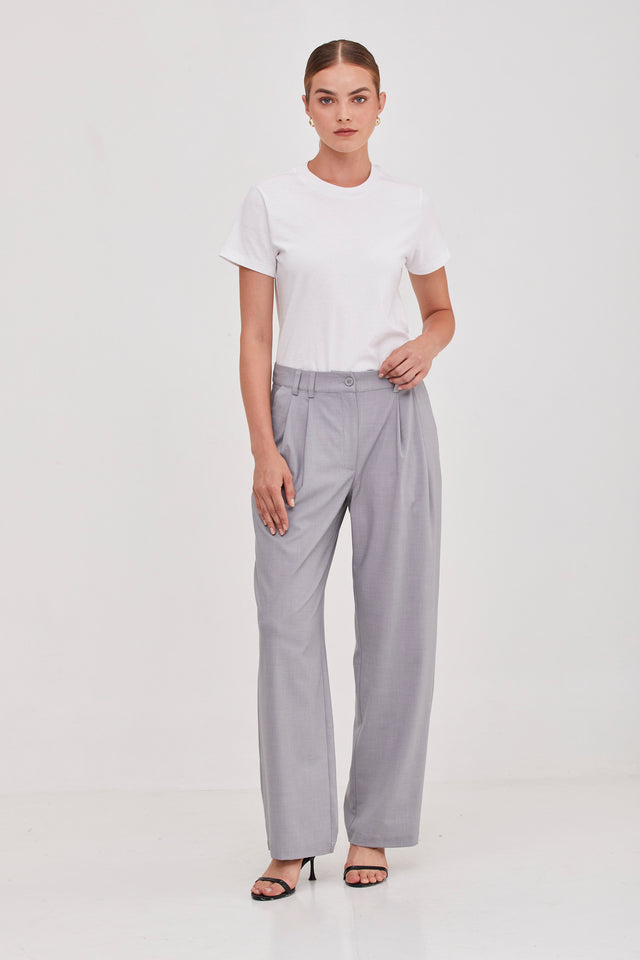 Noah Tailored Pants Grey