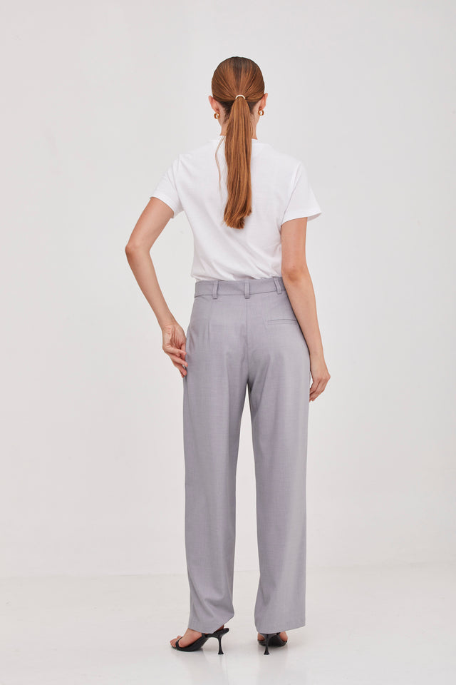Noah Tailored Pants Grey