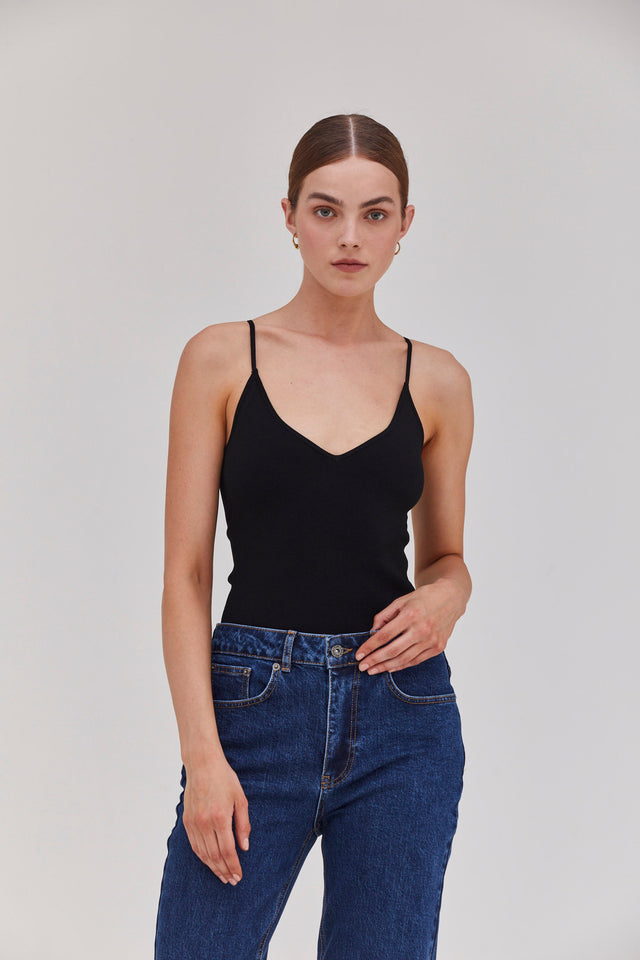 Ruby Top Black