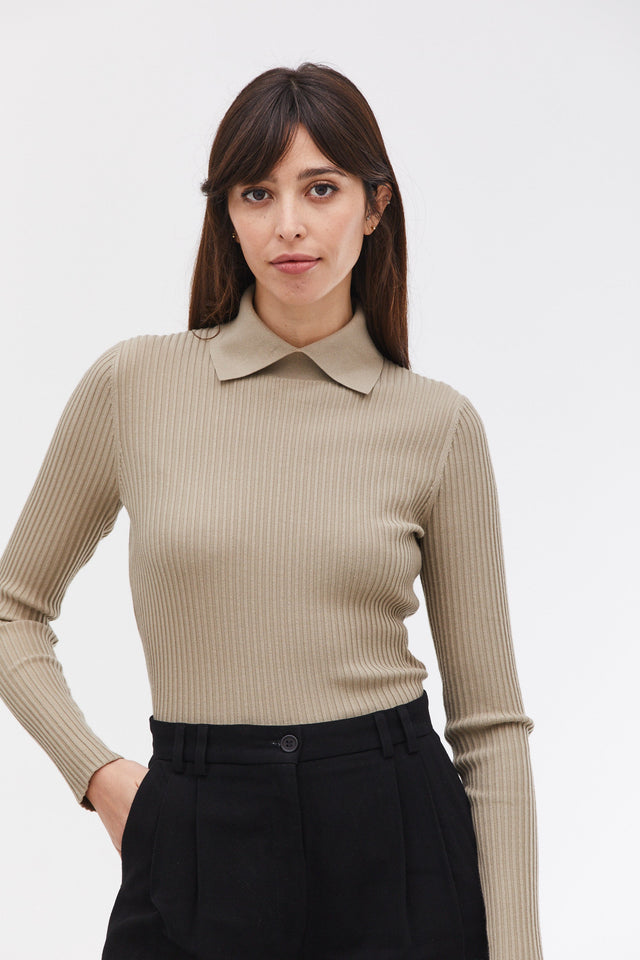 Eva Turtleneck Aluminum