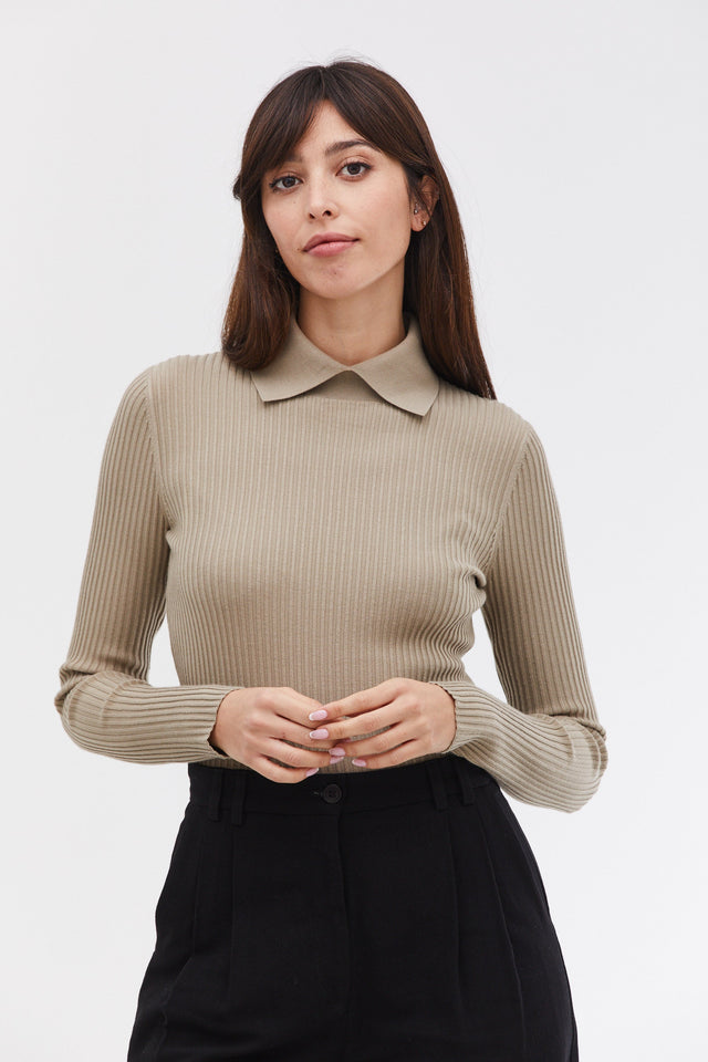 Eva Turtleneck Aluminum