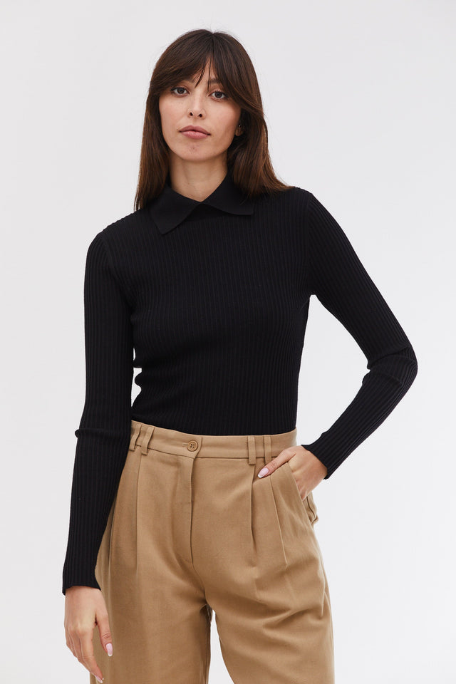 Eva Turtleneck Black