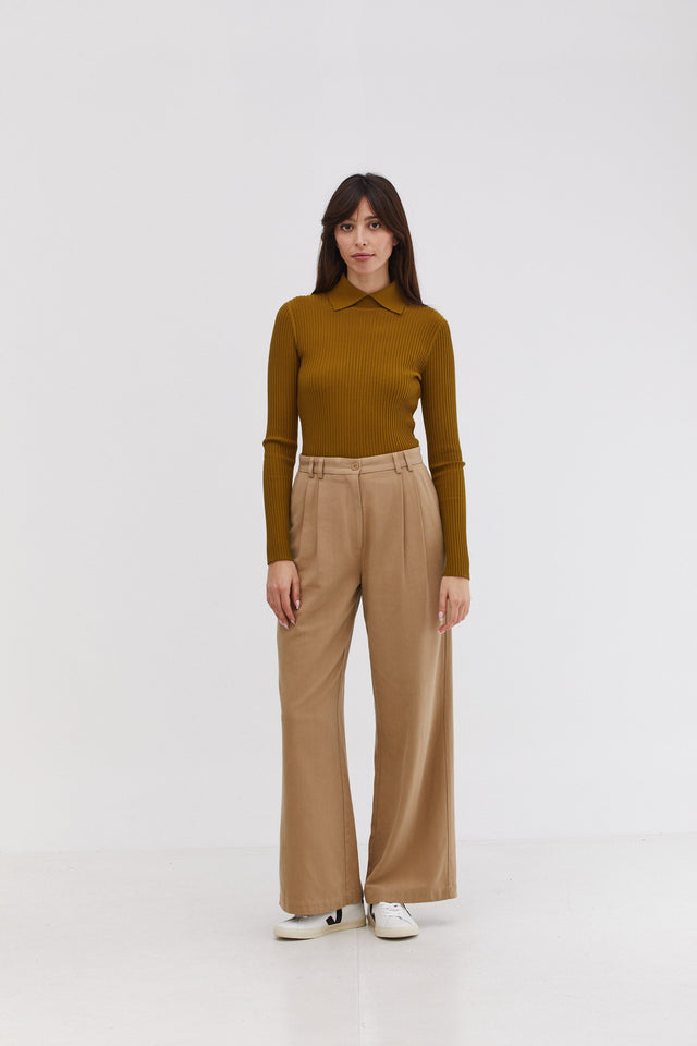 Eva Turtleneck Bronze