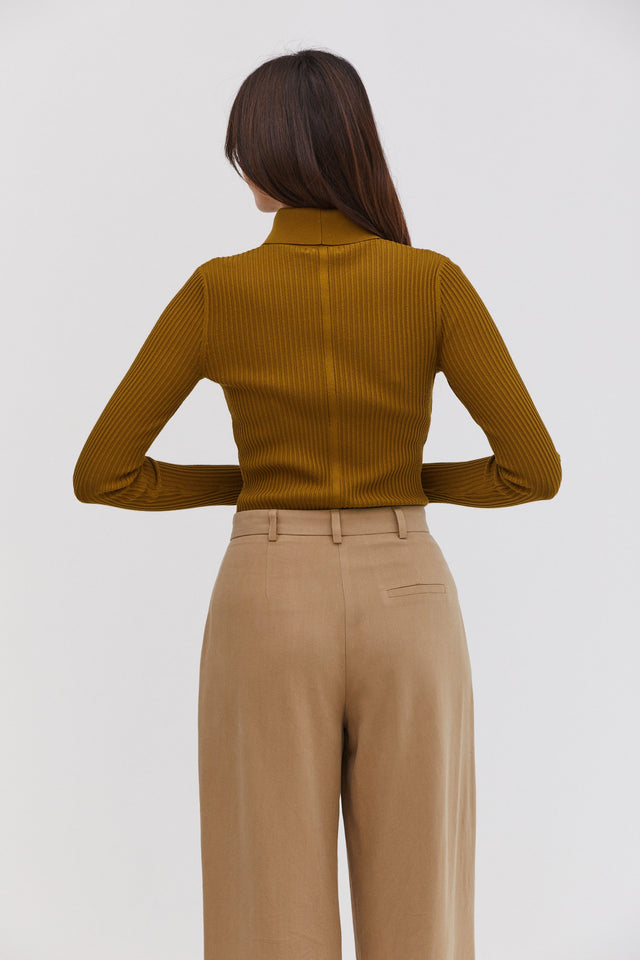 Eva Turtleneck Bronze
