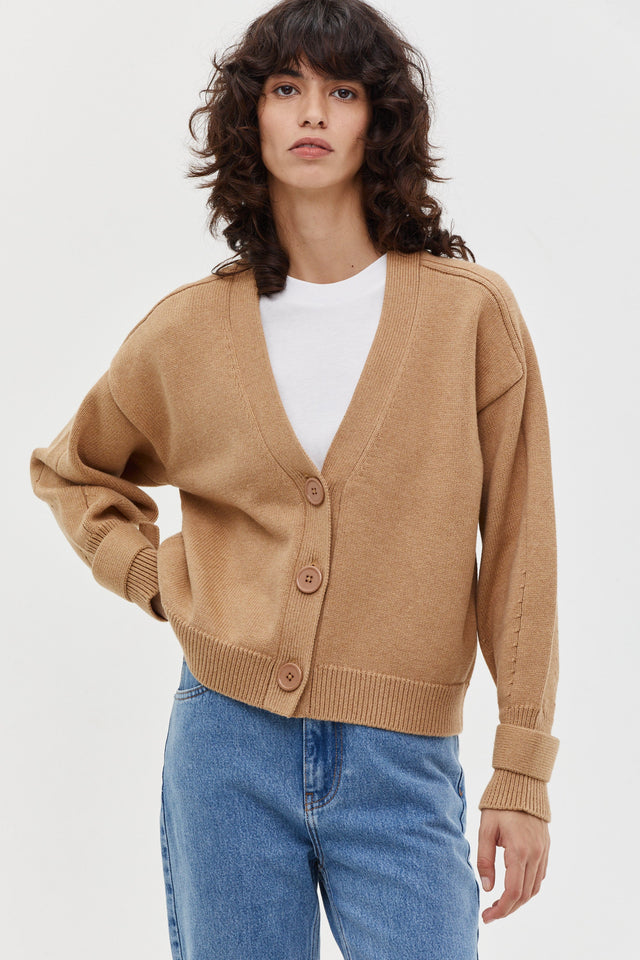 Mia Cardigan Raffia