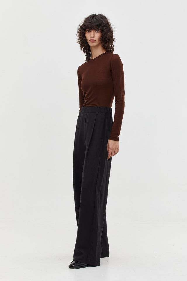 Ivy Pants Linen Black