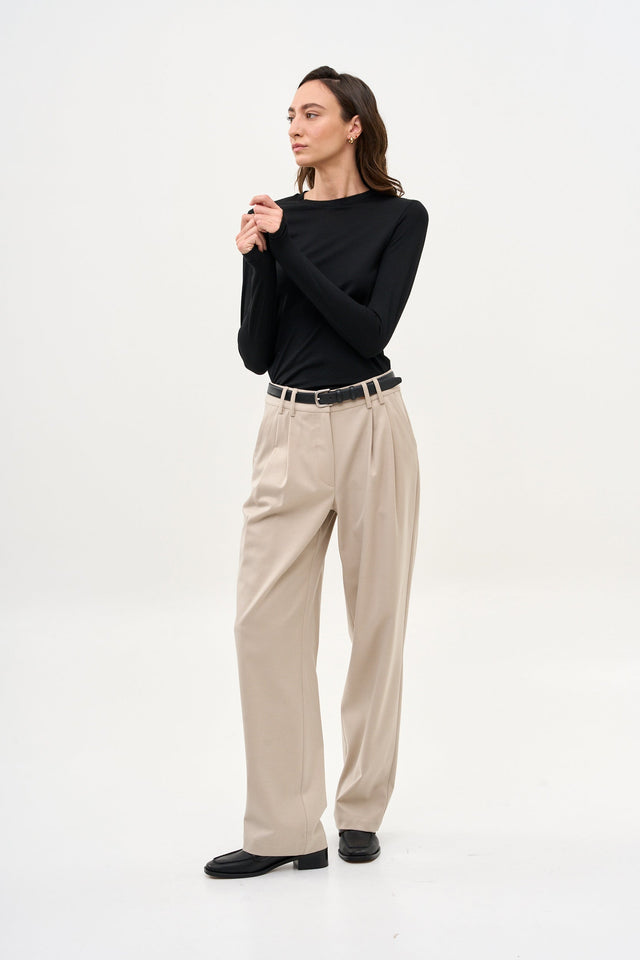 Noah Tailored Pants Beige