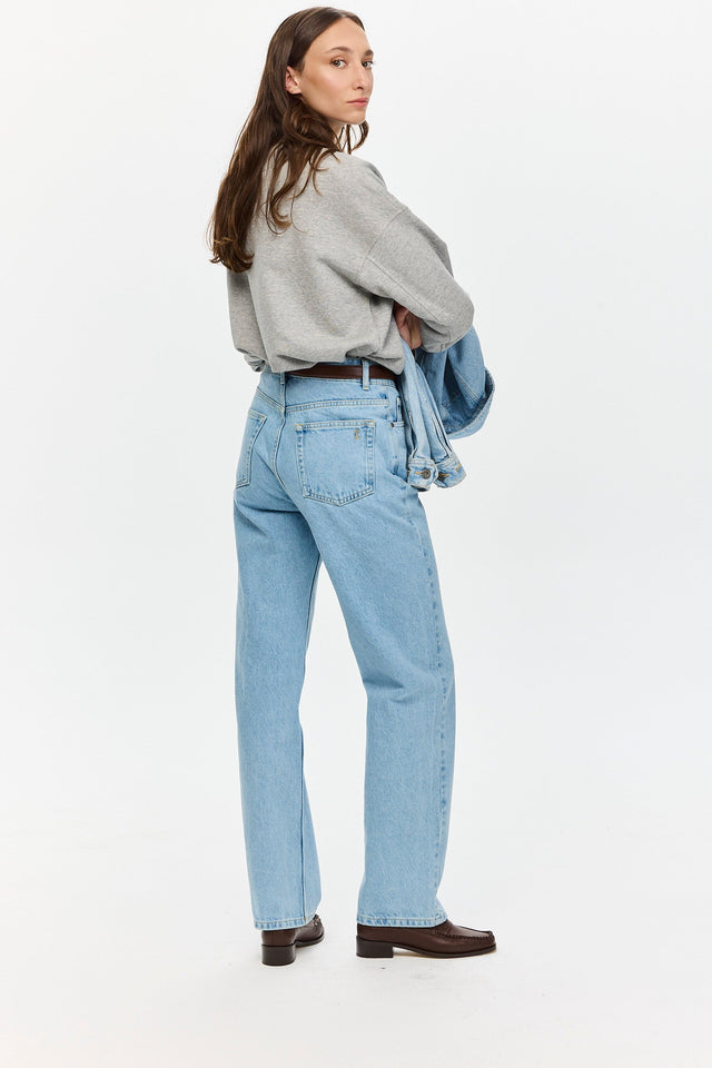 Classic Cut Denim Light Bluestone