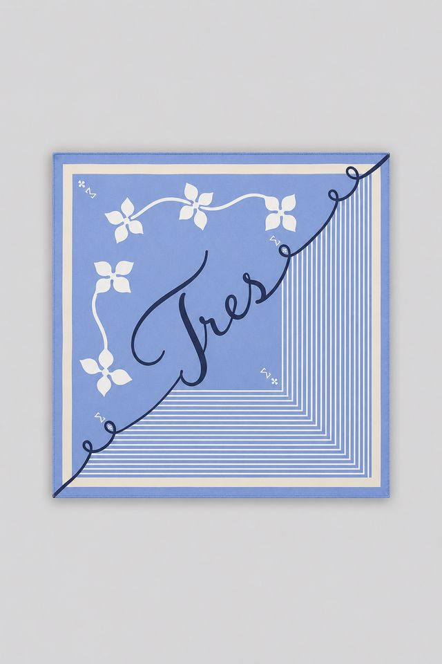 Multi Scarf - Blue / Medium