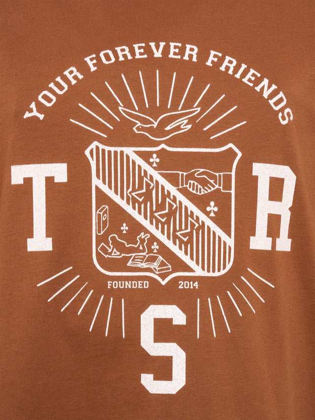 TRES Oversized T Brown