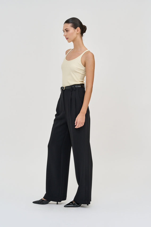 Luca Pants Crepe Black