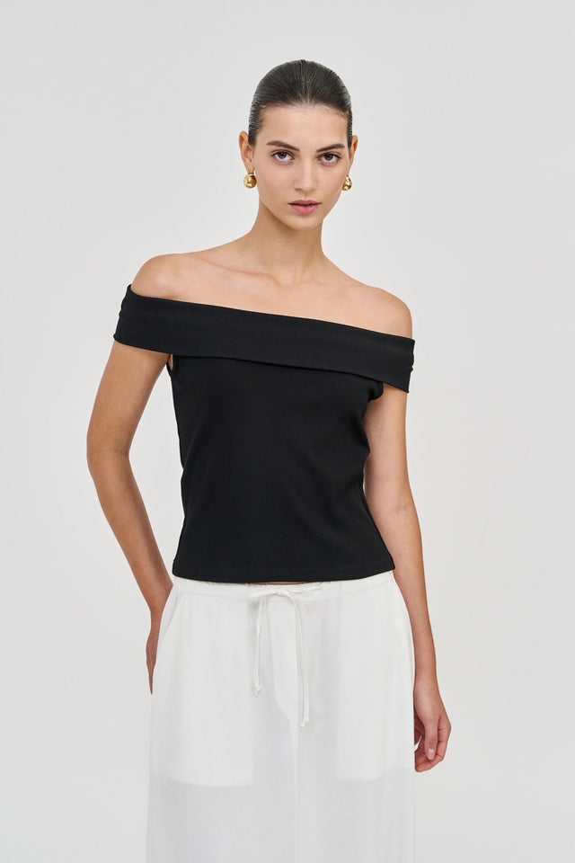 Goni Top Black