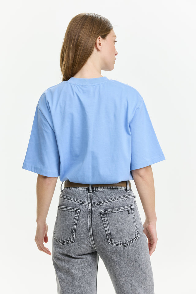 TRES Oversized T Blue