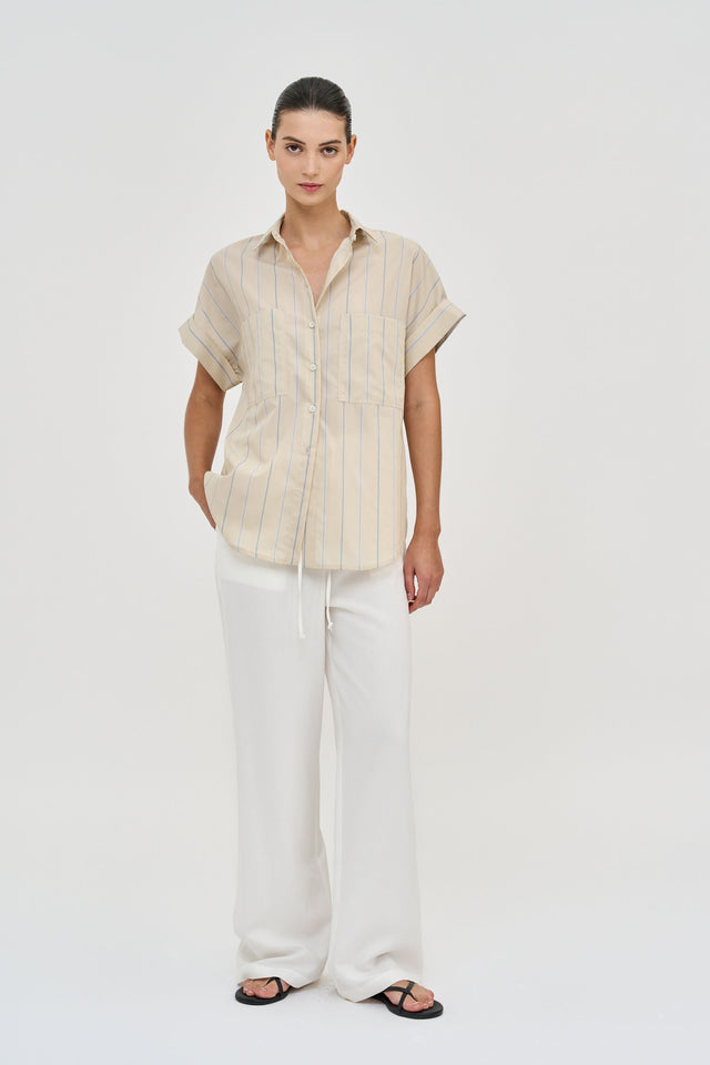 Daniel Blouse Sand stripes