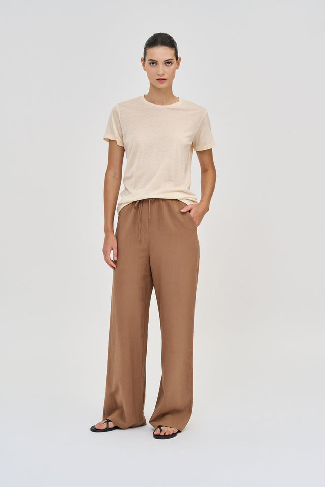 Uma Soft Pants Brown