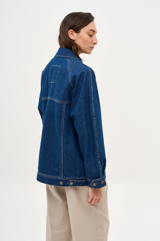 Denim Jacket Deep Blue